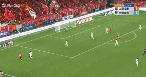 鲁能泰山上港陈蒲进球,陈蒲补时凌空斩破门