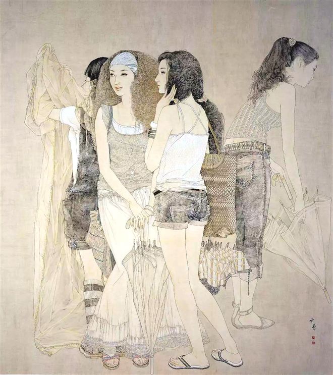 快速教你画中画,快速教学画人