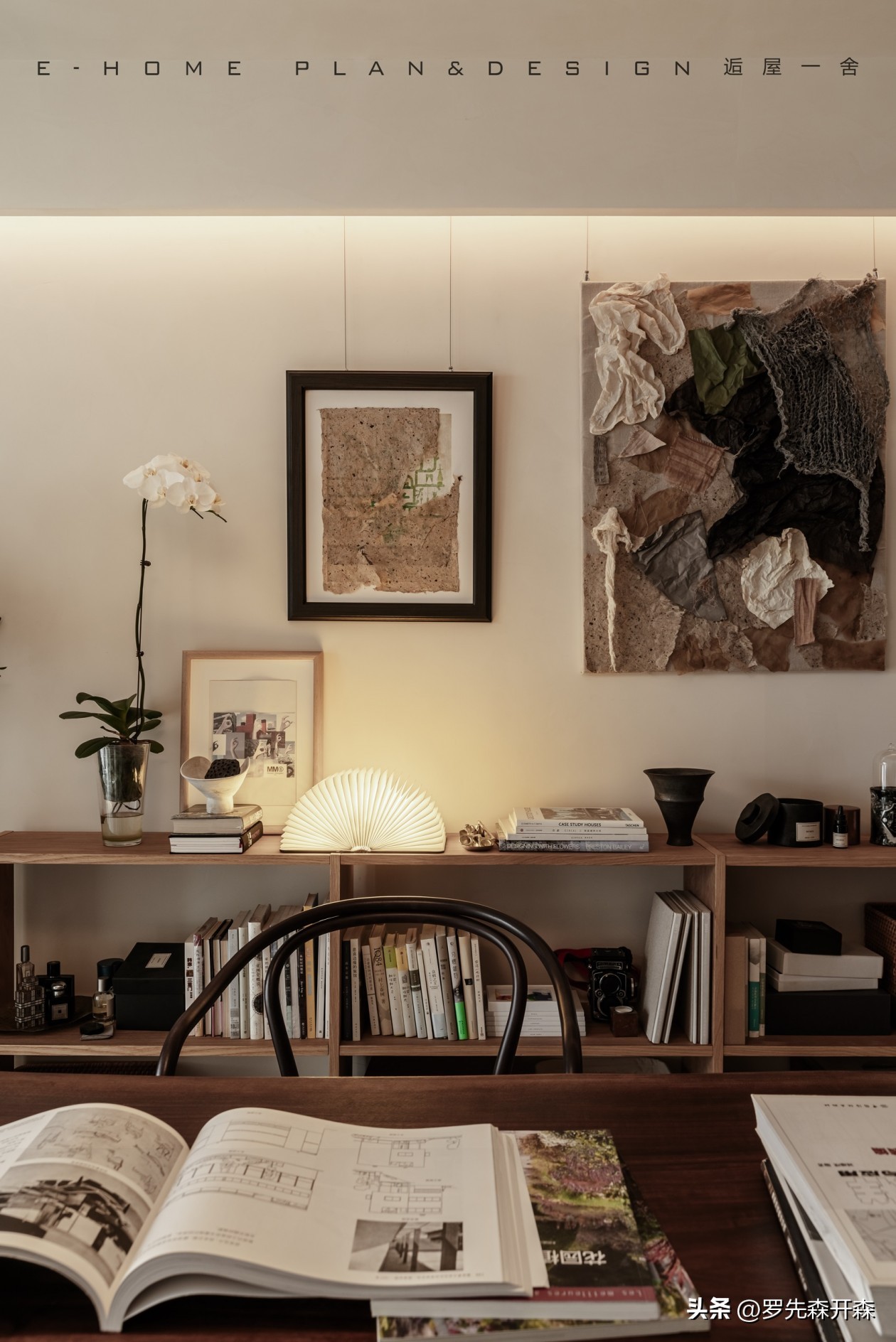 一人居简约卧室效果图,客厅装成卧室书房