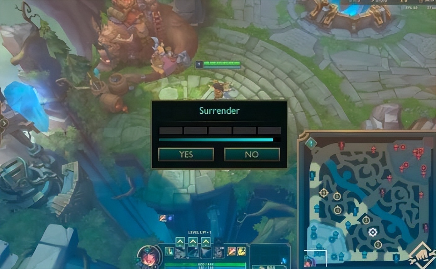 lol投降机制3比0投不了为什么,lol投降按钮不显示