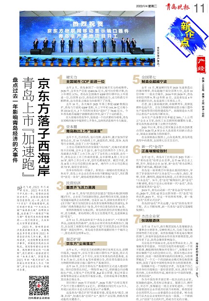 青岛发展中的大事,青岛近几年的重大事件