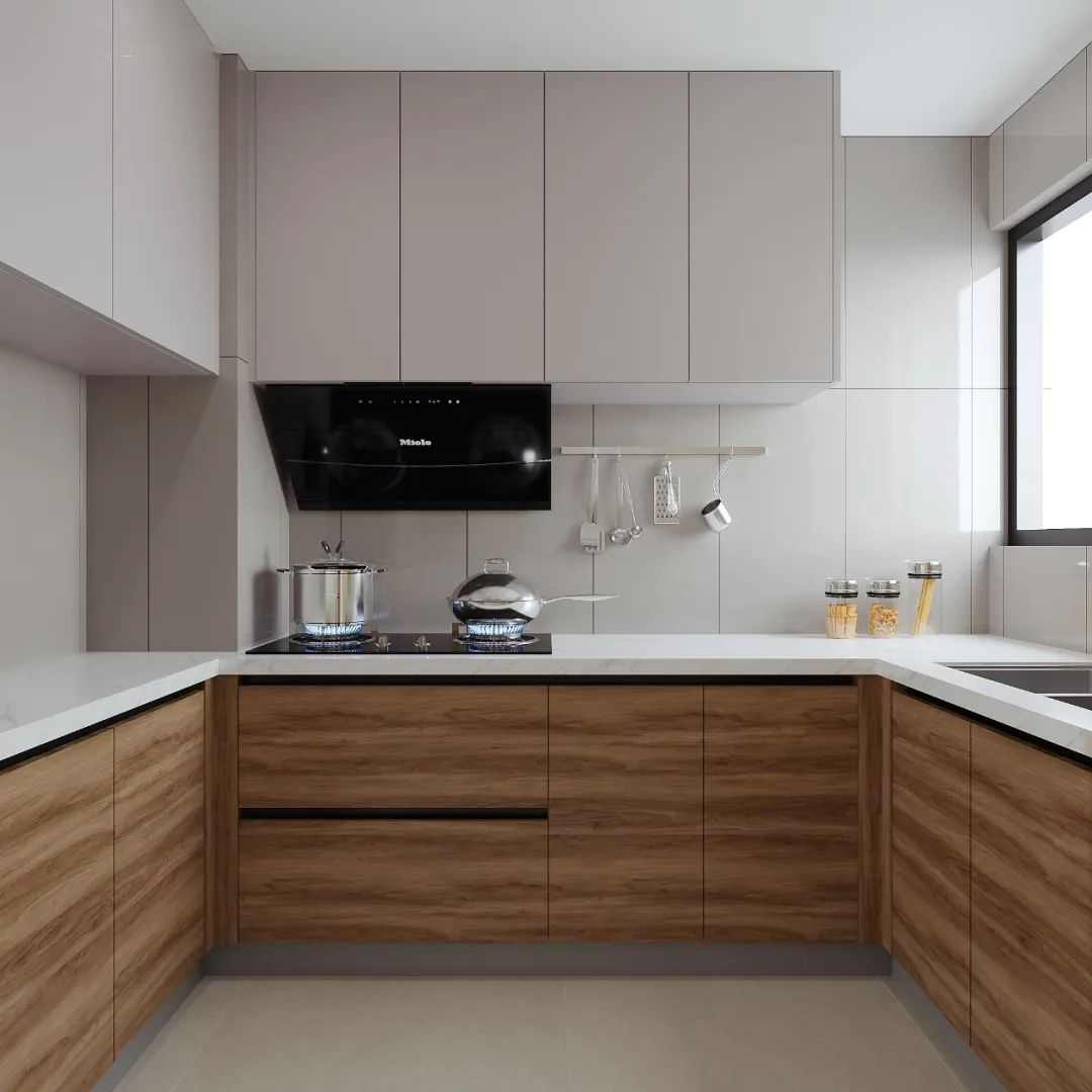 北欧原木风卧室奶咖效果图 (北欧轻奢ins风装修奶咖)