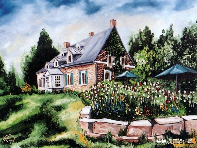 夏天的魅力诗句,夏天的美丽景色绘画