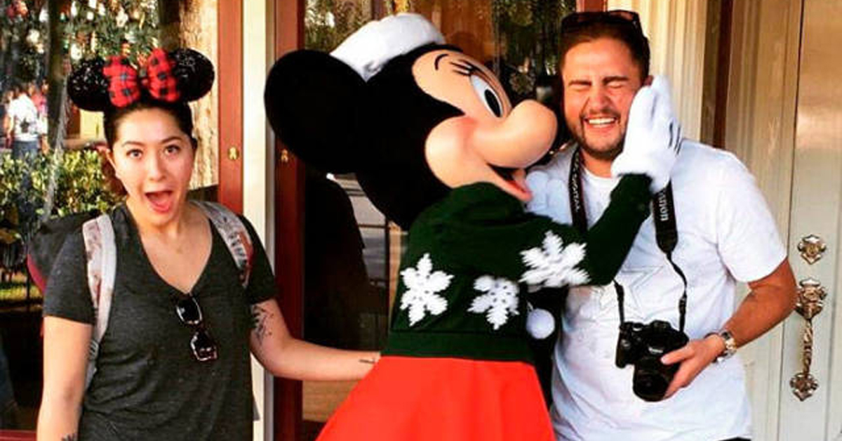 废弃迪士尼乐园吓人的照片,迪士尼乐园合拍照片