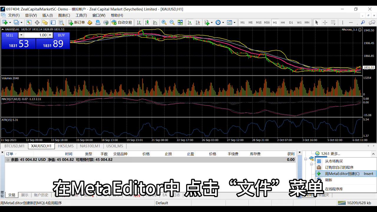 mt4的ea,mt4的ea怎么测试