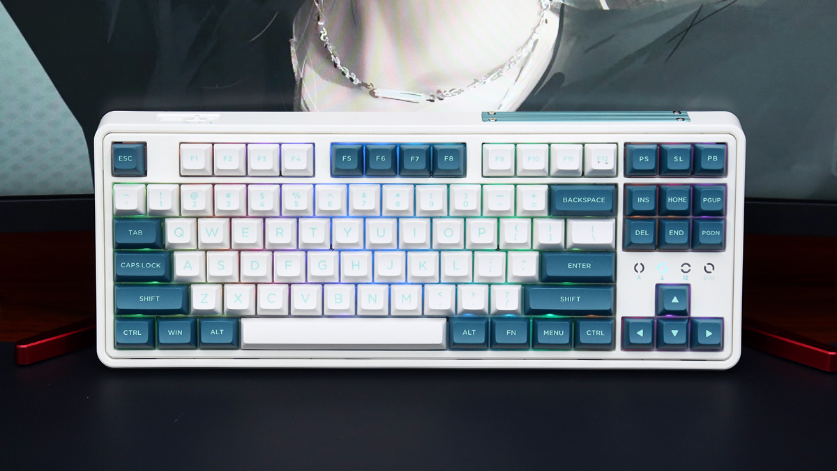 腹灵87键机械键盘推荐,腹灵97键侧刻键盘推荐