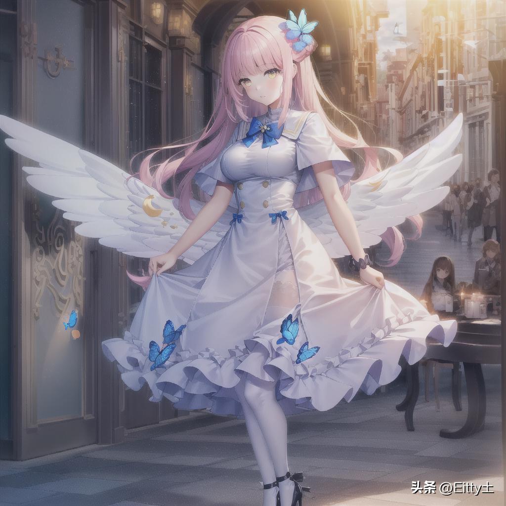 动漫美少女ai绘画素材,美少女动漫壁纸图片可爱