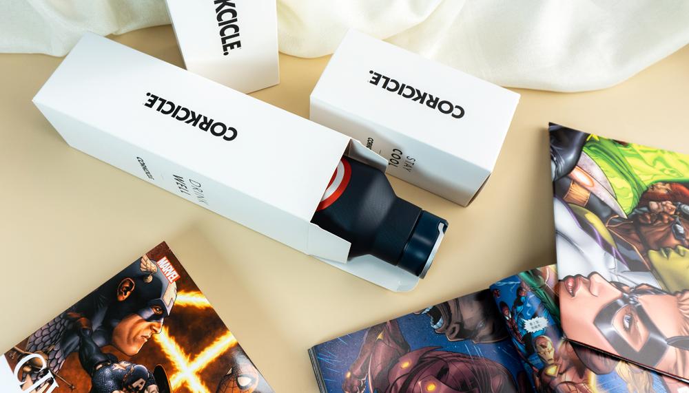 虎牌漫威联名保温杯,酷革保温杯漫威