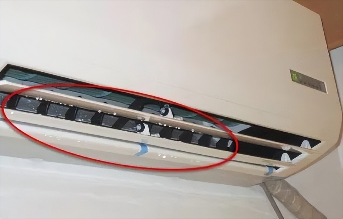 空调两根管和内机都结冰怎么解决,空调滴水不要浪费