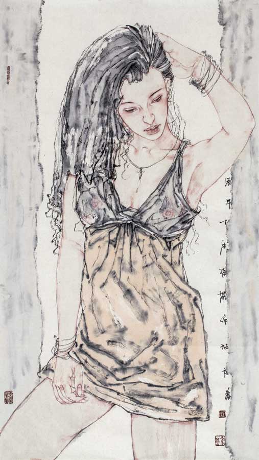 孙棋国画作品,孙棋画家作品