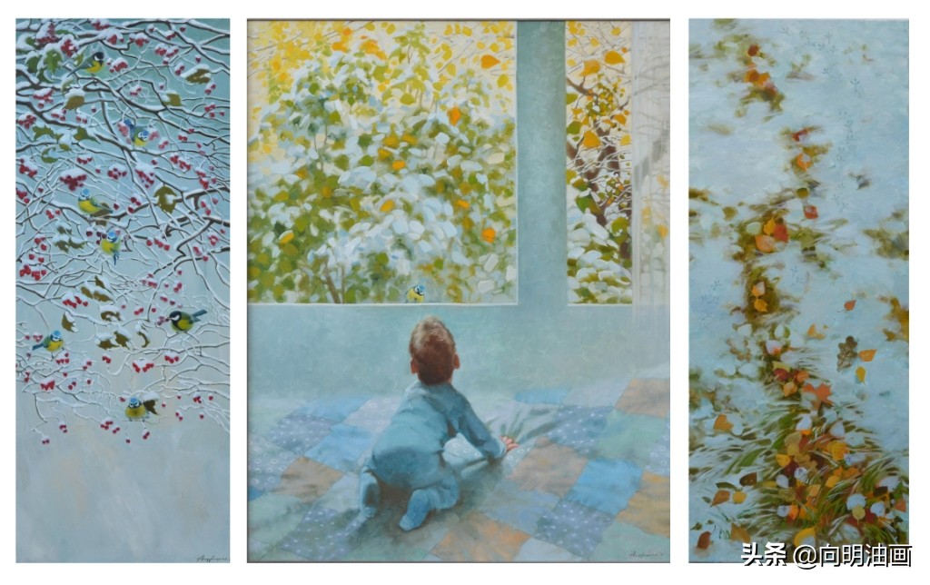 俄罗斯列宾美术学院油画肖像,列宾美术学院油画大师作品欣赏