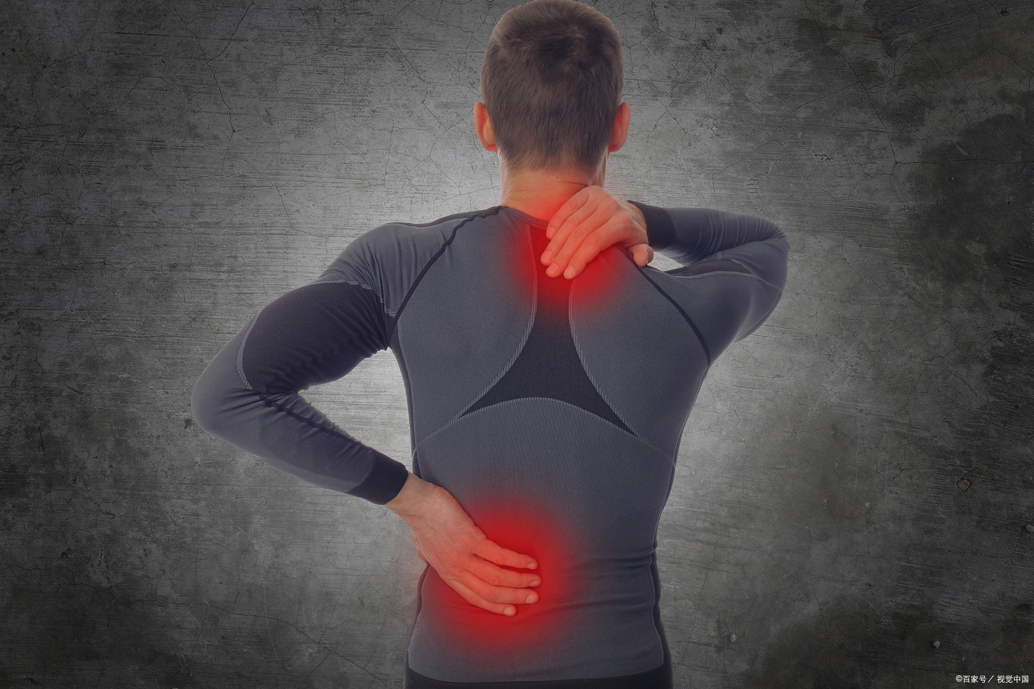 背痛位置图及症状,哪些原因引起右下背痛