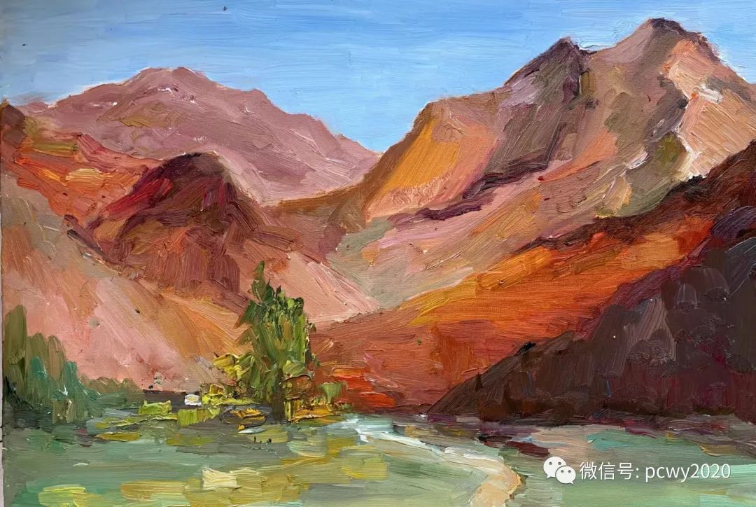 平川野麻滩岩画,东北专门画野草的画家