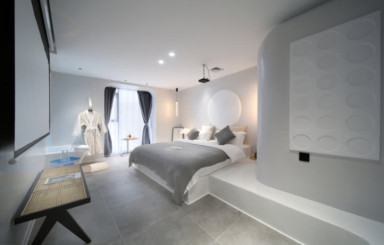 厦门圣托里尼民宿,厦门轻奢风海景民宿