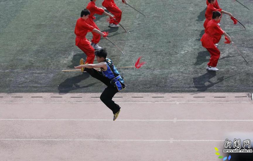 经贸学院运动会盛大开幕,最盛大的大学运动会