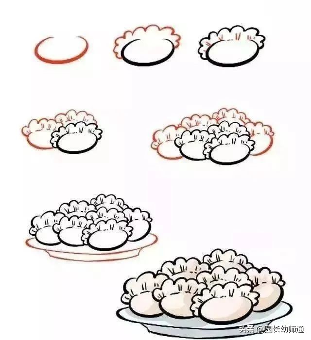 关于春节的手抄报简笔画大全集,春节聚会的简笔画大全简单又漂亮