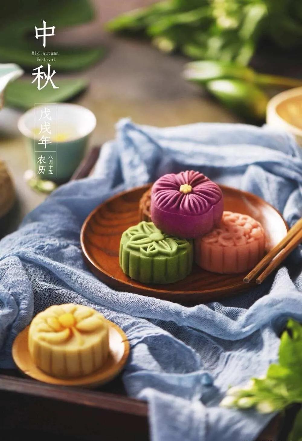 香香甜甜的月饼,中秋月饼壁纸