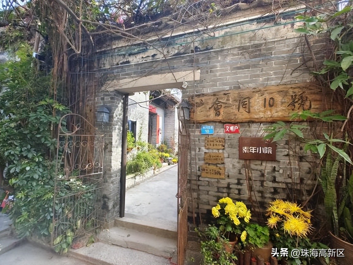 古色古香的明清风格的美食古街,古街古巷古村落风景到此一游