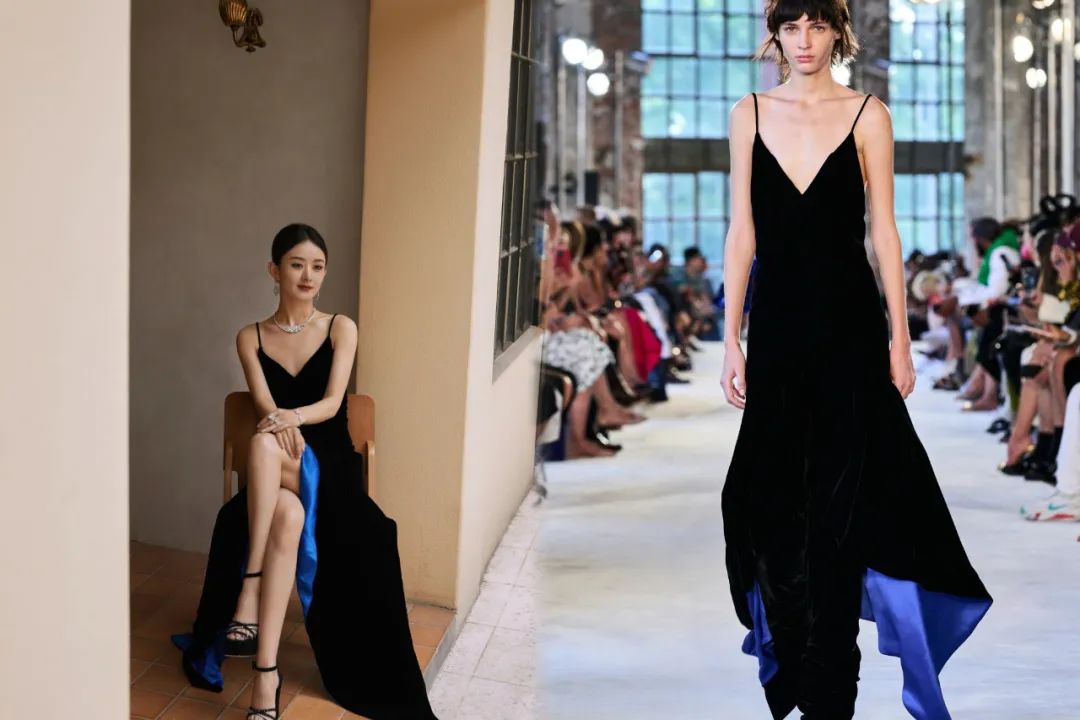 赵丽颖白玉兰奖黑色礼服照片,赵丽颖白玉兰奖造型图片