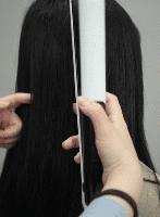 怎么用普通直板夹卷出法式慵懒卷,中直发直板夹怎么卷好看