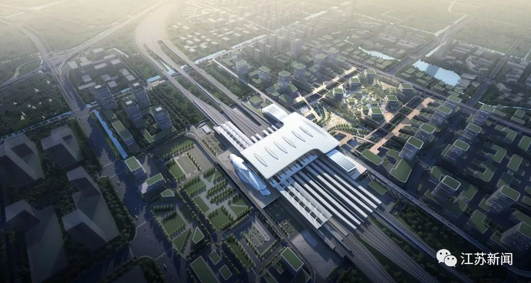 江苏北沿江高铁到上海最新走向,北沿江高铁江苏段施工图审核招标