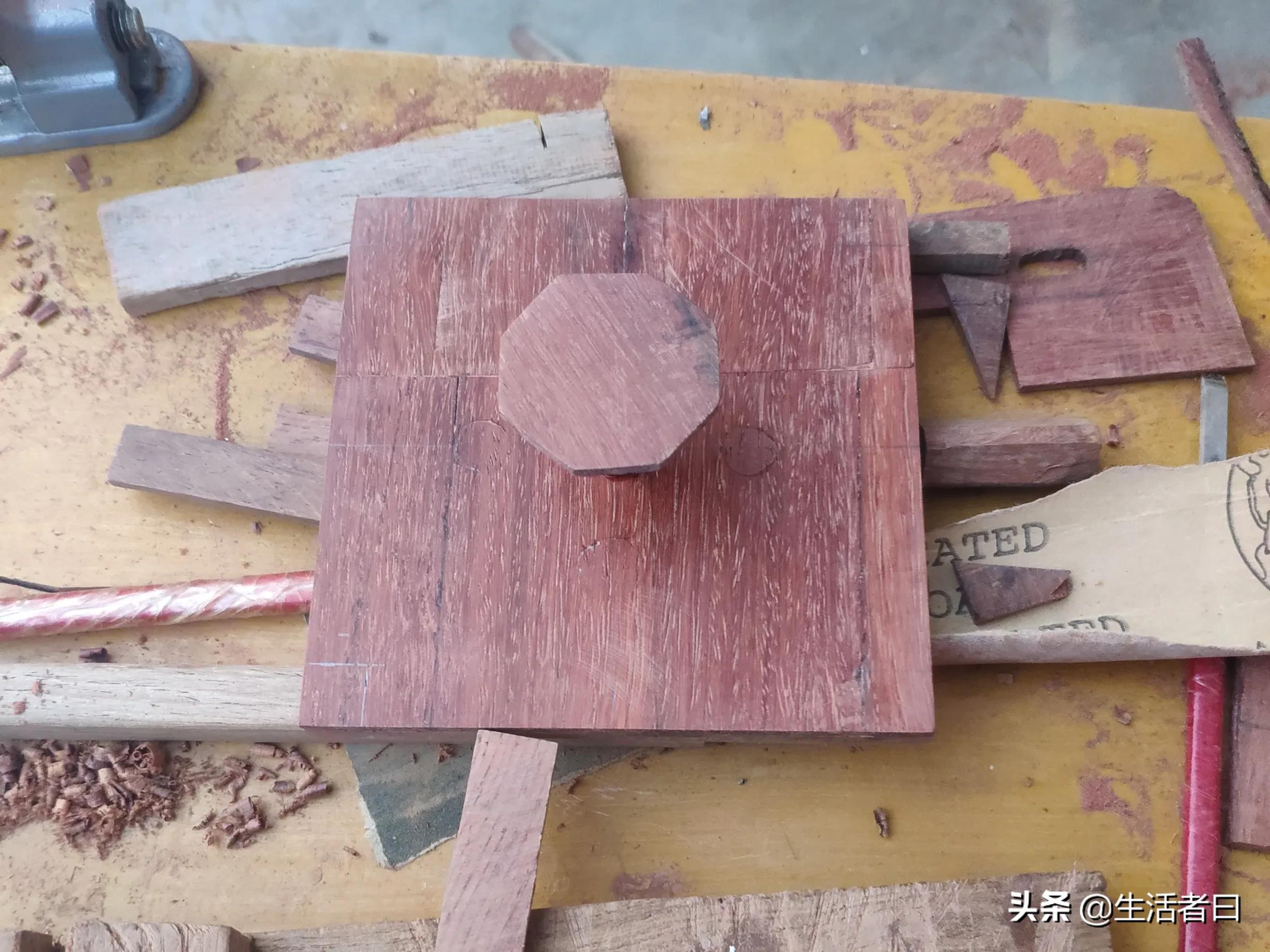 七步成亭，仿古小亭子摆件制作过程，喜欢的留下你的足迹吧