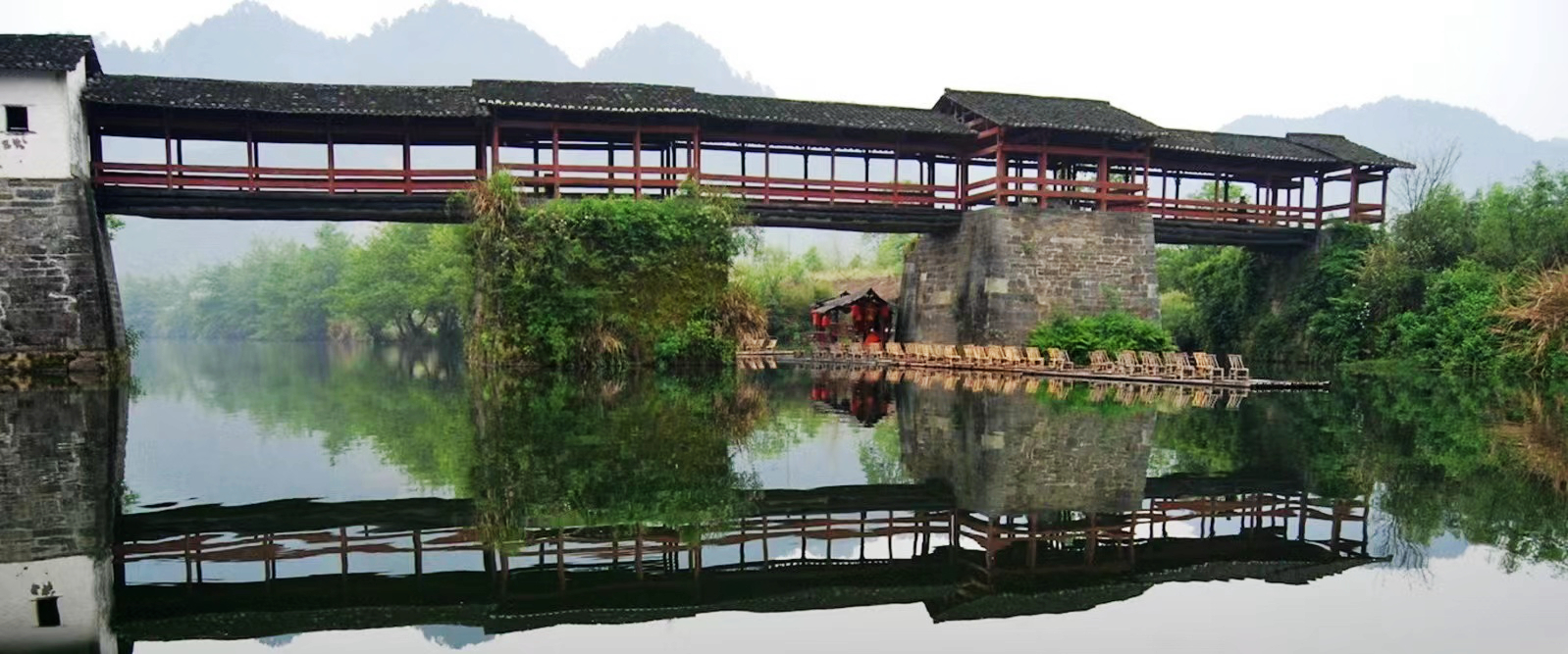 古村古镇古廊桥,江西的水乡古镇