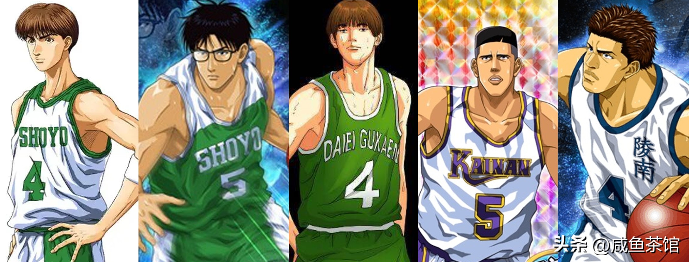 灌篮高手最强二人组合,灌篮高手随意组合最强阵容