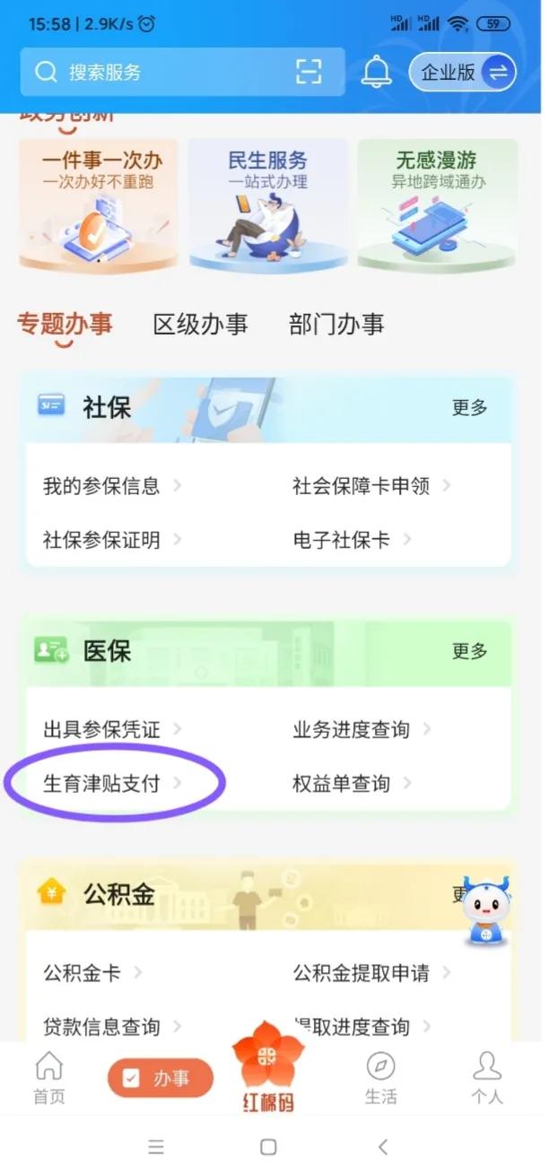 生育津贴线上申报和线下申领,生育津贴怎样打到个人账户