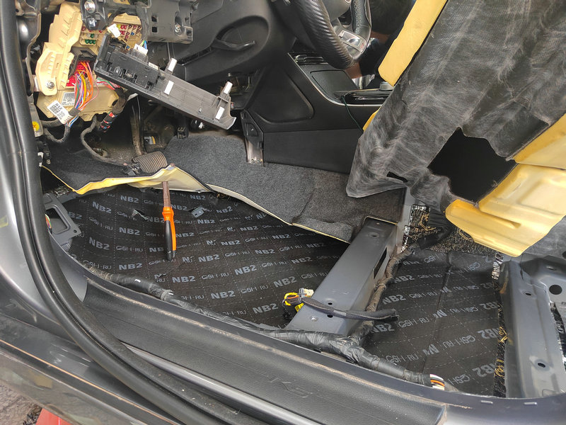 k5凯酷的噪音多少,k5凯酷翼子板隔音