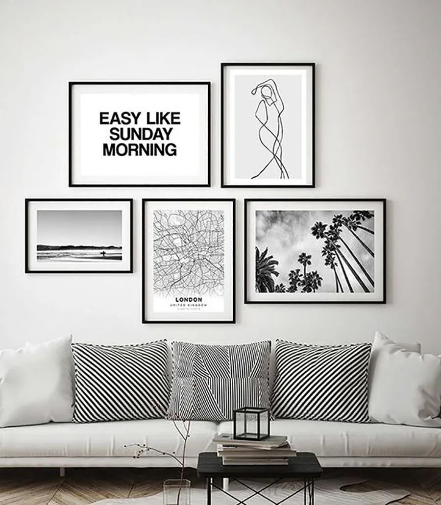 干货挂画的3个技巧5个方法,又好看又大气的挂画怎么选