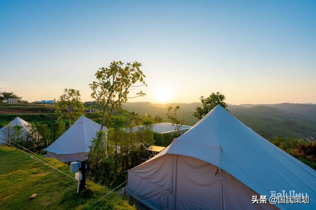 泰国风情露营地,泰国海岛露营