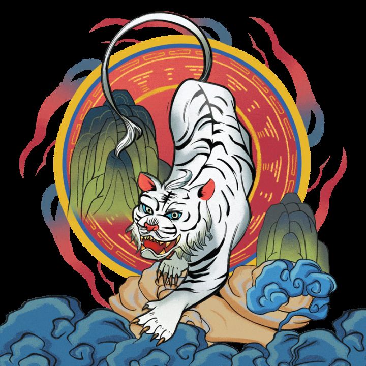 四灵之一白虎意义,四灵兽之白虎的精彩视频