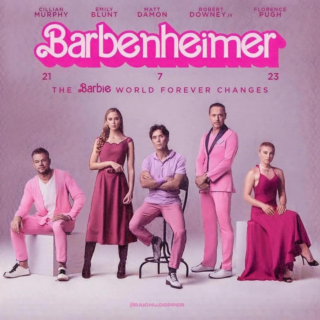 粉色夏日-电影《芭比》