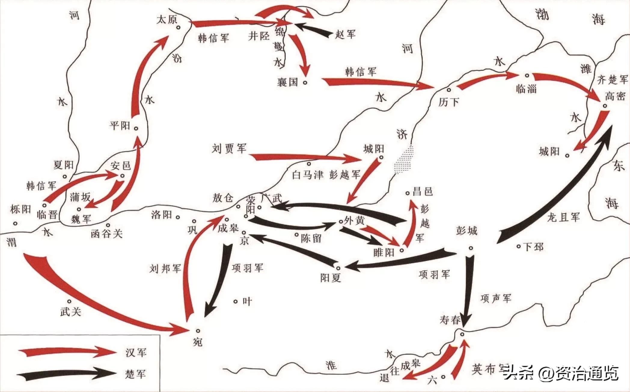 刘邦当年设下十面埋伏的战略智慧,张良怎么帮刘邦打赢楚汉之争