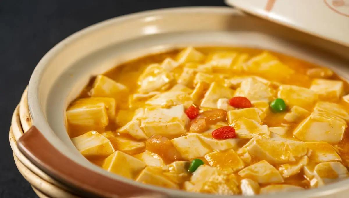 蟹黄豆腐营养,蟹黄豆腐虾仁煲配料