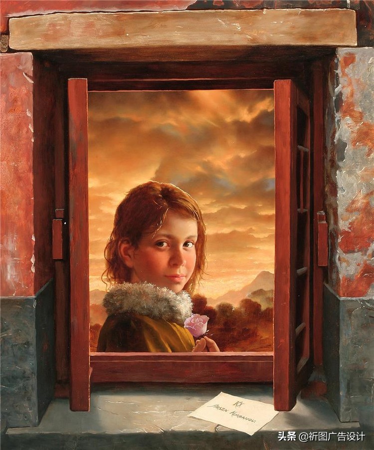 俄罗斯画家笔下的少女,俄罗斯油画人物写真
