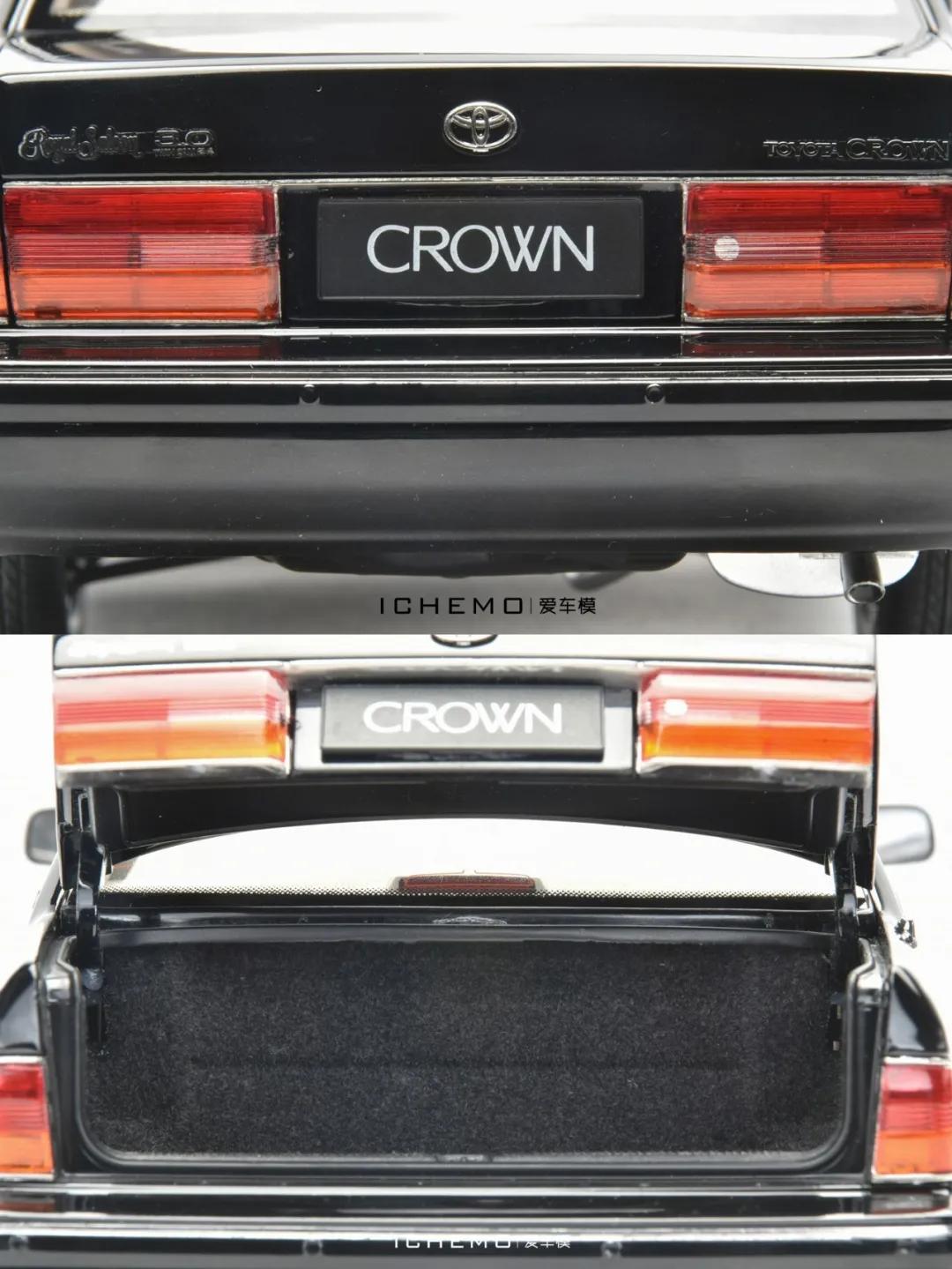 开箱报告|情怀有价！其辉1:18丰田皇冠JZS155汽车模型