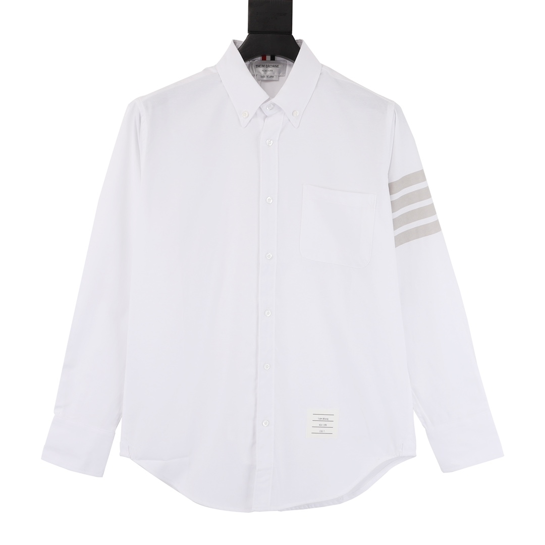 thombrowne蓝色衬衫男穿搭,汤姆·布朗thombrowne男士衬衫