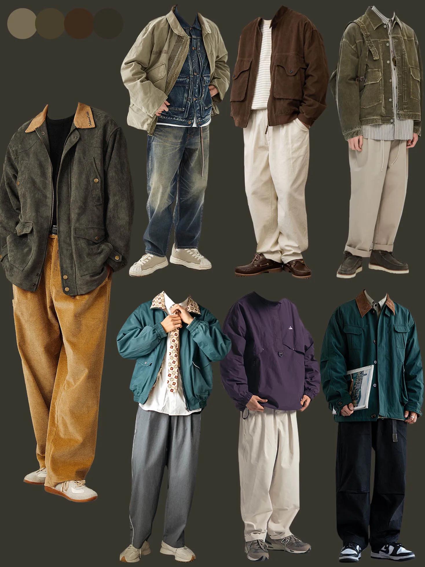 微胖的男生怎么穿搭出日系感,微胖男大学生的显瘦穿搭教程