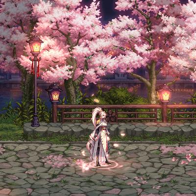 dnf日服开放,日服樱花节
