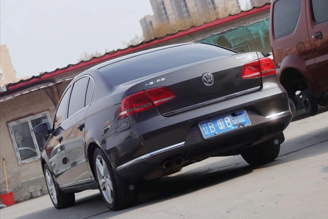 老迈腾b7换新款后新标,迈腾b7翻新哈尔滨