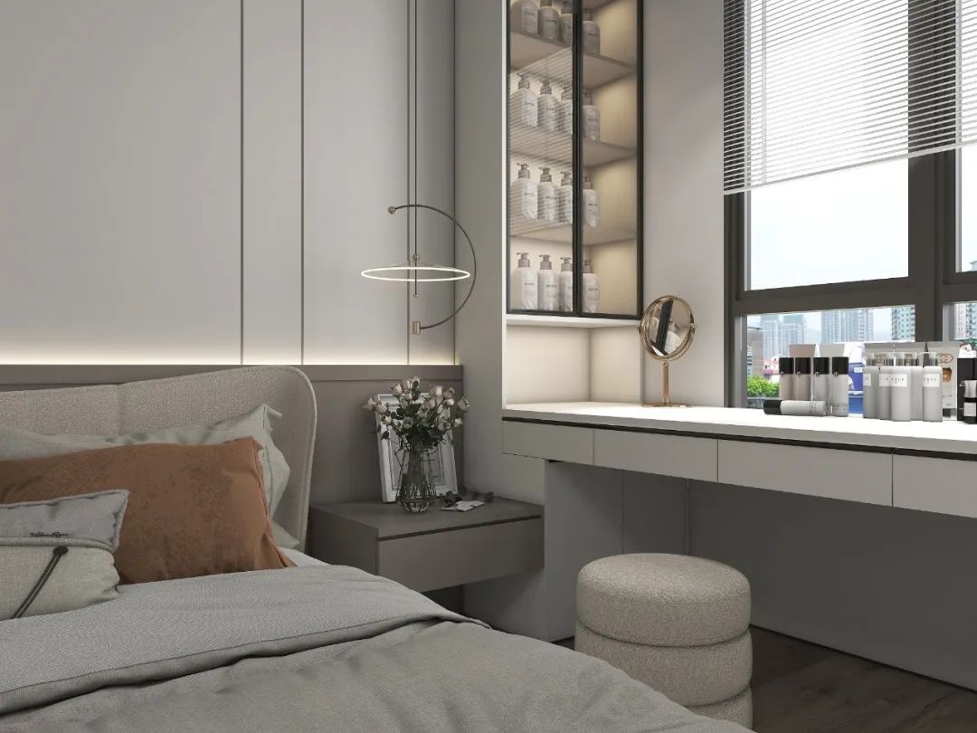 98平米三室两厅二卫简约装修风格,98平方米三室一厅装修现代简约