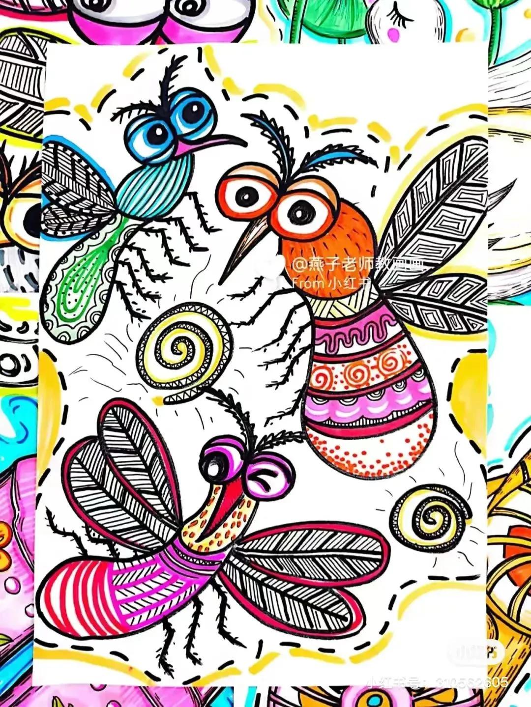 美术素材大合集,个人创意美术素材分享