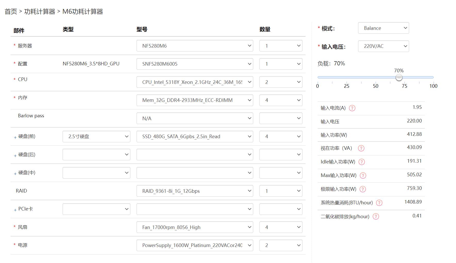 服务器功耗曲线,服务器功耗管理