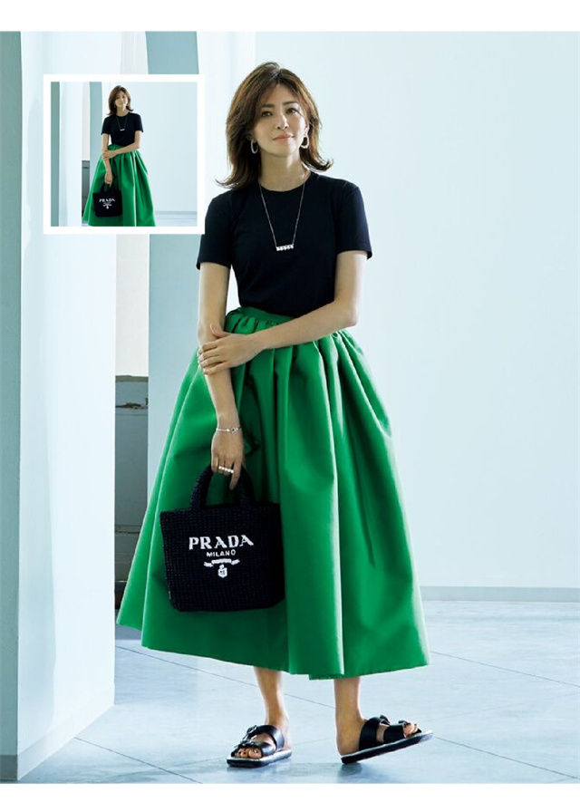 日本杂志最新款穿搭,日系裙子穿搭7月份