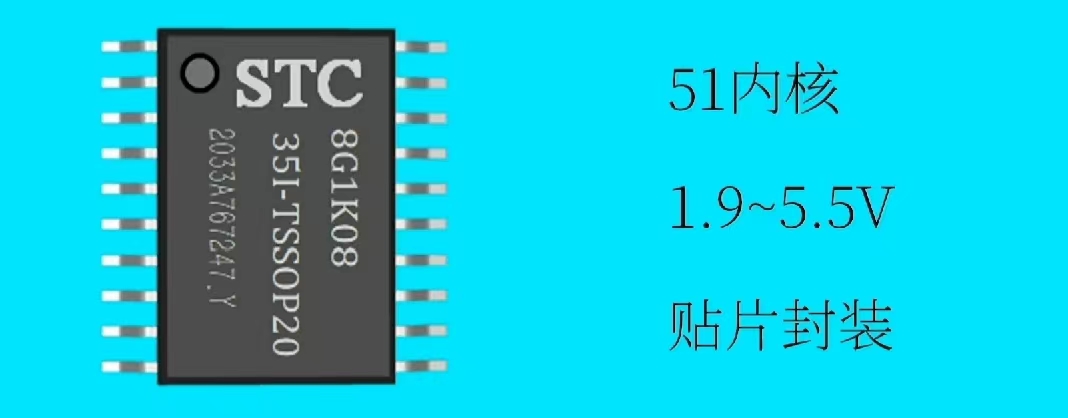 stc8系列单片机视频教程,stc8系列单片机控制led灯开关