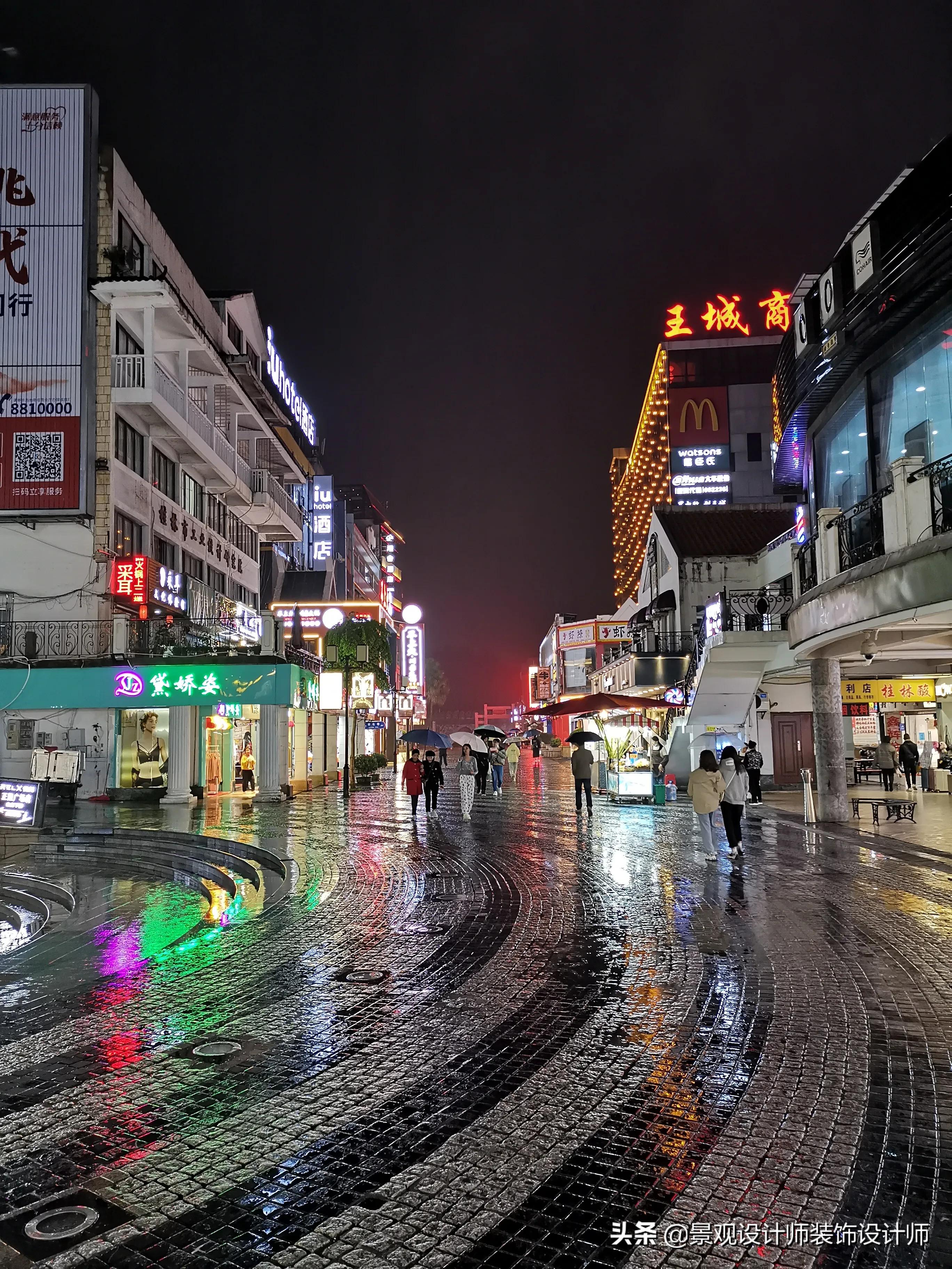 广西桂林市秀峰区正阳步行街,广西桂林市正阳步行街