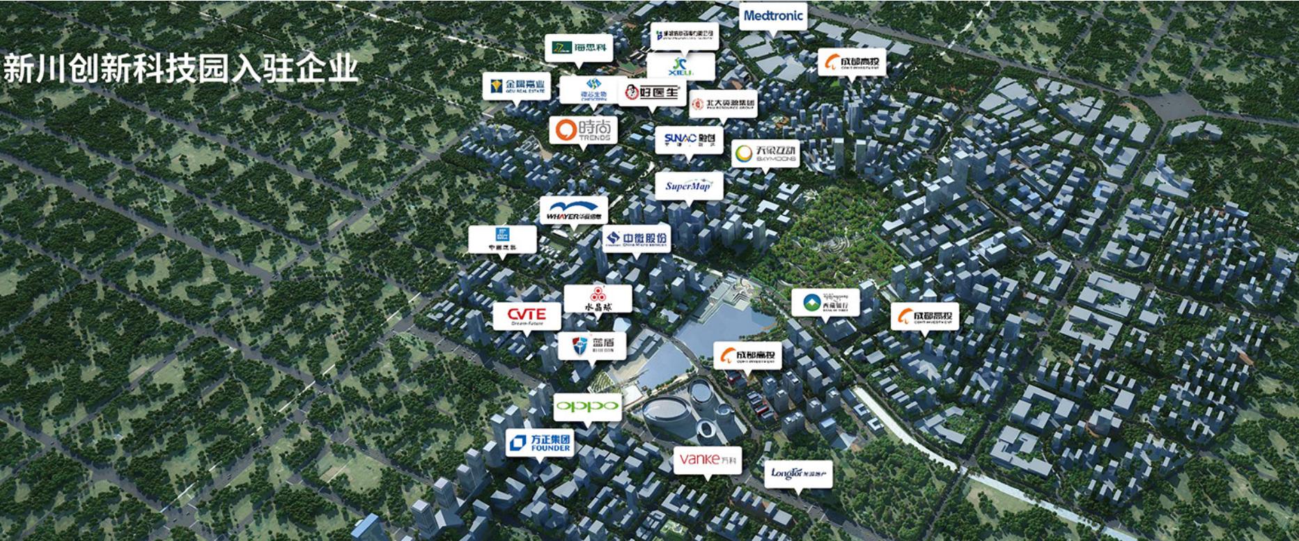 成都高新金融城核心,新川板块和大源板块哪个更好