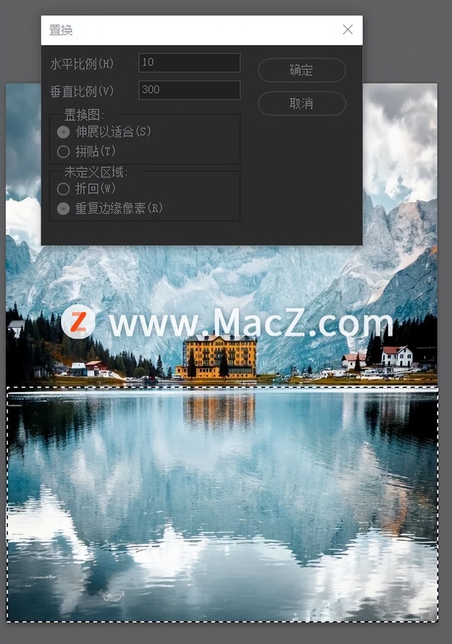 ps制作人物动态水波效果图教程,ps水波纹不锈钢纹理怎么做